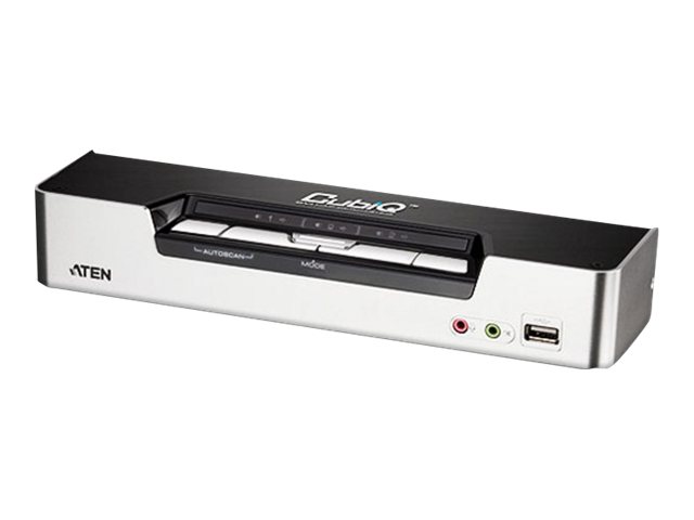 ATEN CubiQ CS1794 USB 2.0 HDMI KVMP Switch - KVM-/Audio-/USB-Switch - 4 Anschlüsse