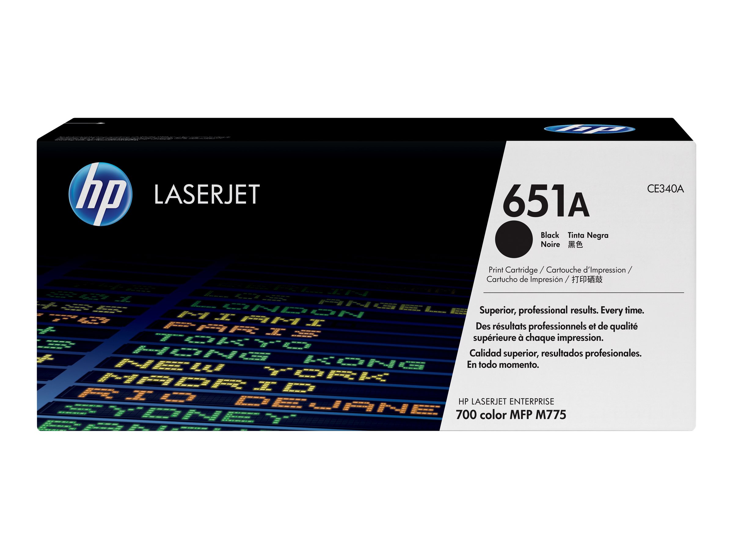 HP 651A (CE340A) schwarz Tonerkartusche HP 651A (CE340A) schwarz Tonerkartusche