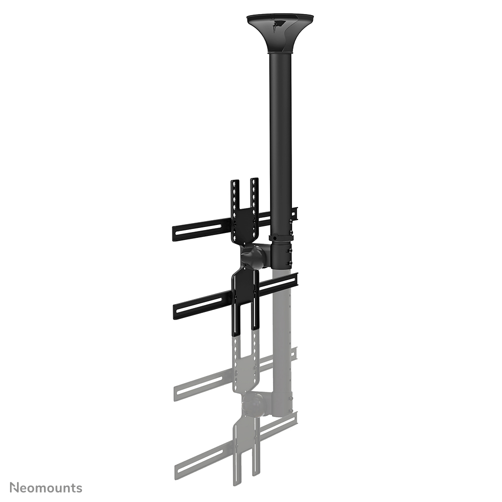 Deckenhalterung fuer FlachbildschirmeFernseher bis 60 152 cm 35KG FPMAC400BLACK Neomounts