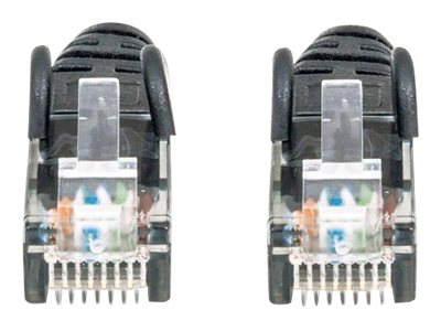 INTELLINET Netzwerkkabel Cat6 UUTP CCA Cat6kompatibel RJ45SteckerRJ45Stecker 1,0 m schwarz