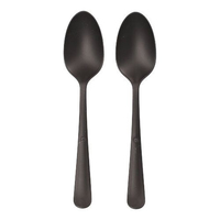 circulware RESBONSIBLES Mehrweg-Loeffel, Kunststoff schwarz, 100 St. circulware RESBONSIBLES Mehrweg-Loeffel, Kunststoff schwarz, 100 St.