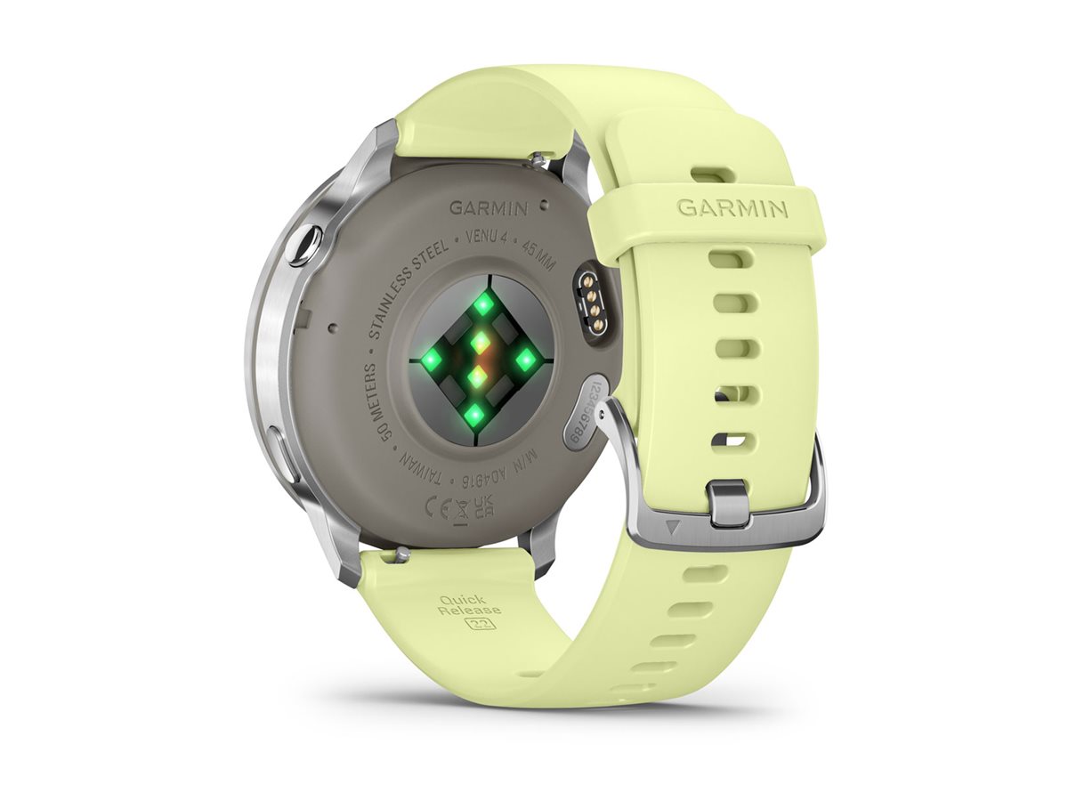 Garmin Venu 4 45 mm Silber Zitronen