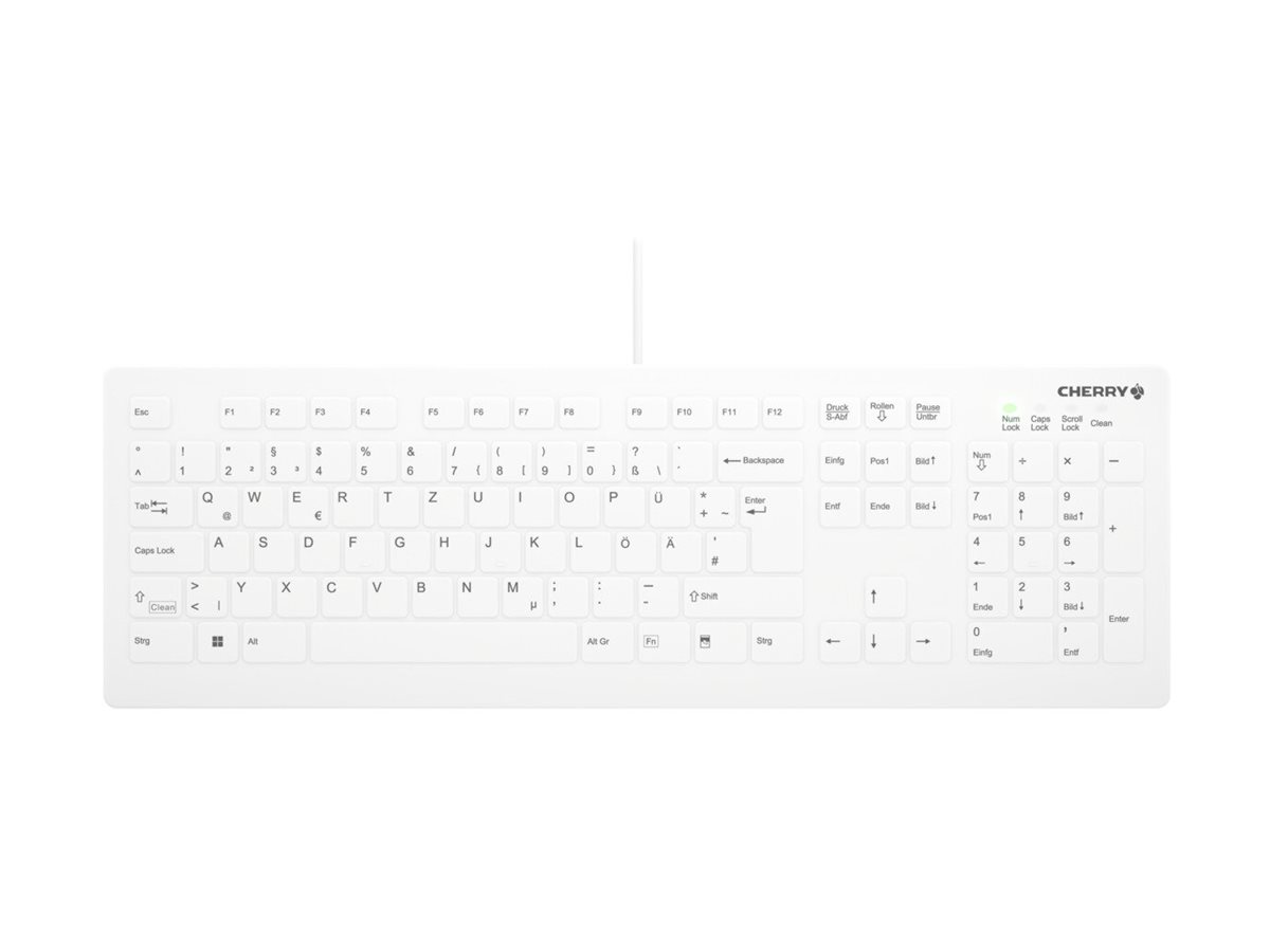 CHERRY AKC8112 Medical Keyboard HygieneTastatur kabelgebunden weiss