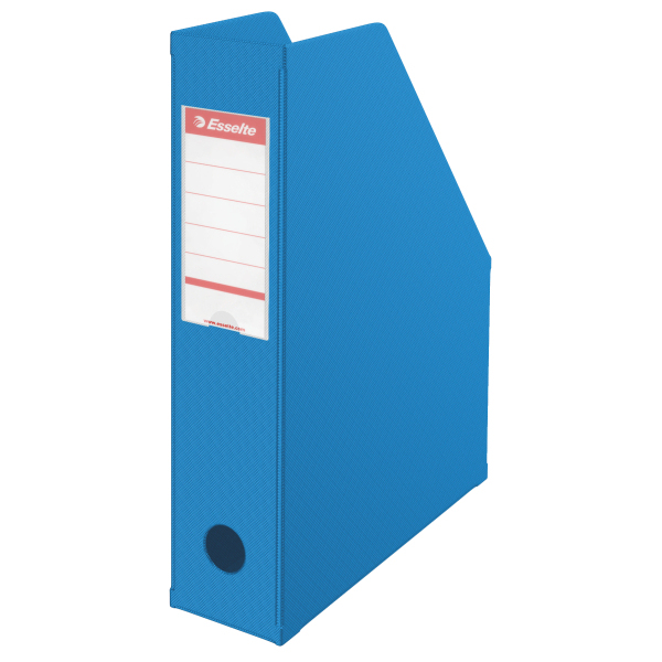 10 Esselte Stehsammler 56005 blau Kunststoff, DIN A4