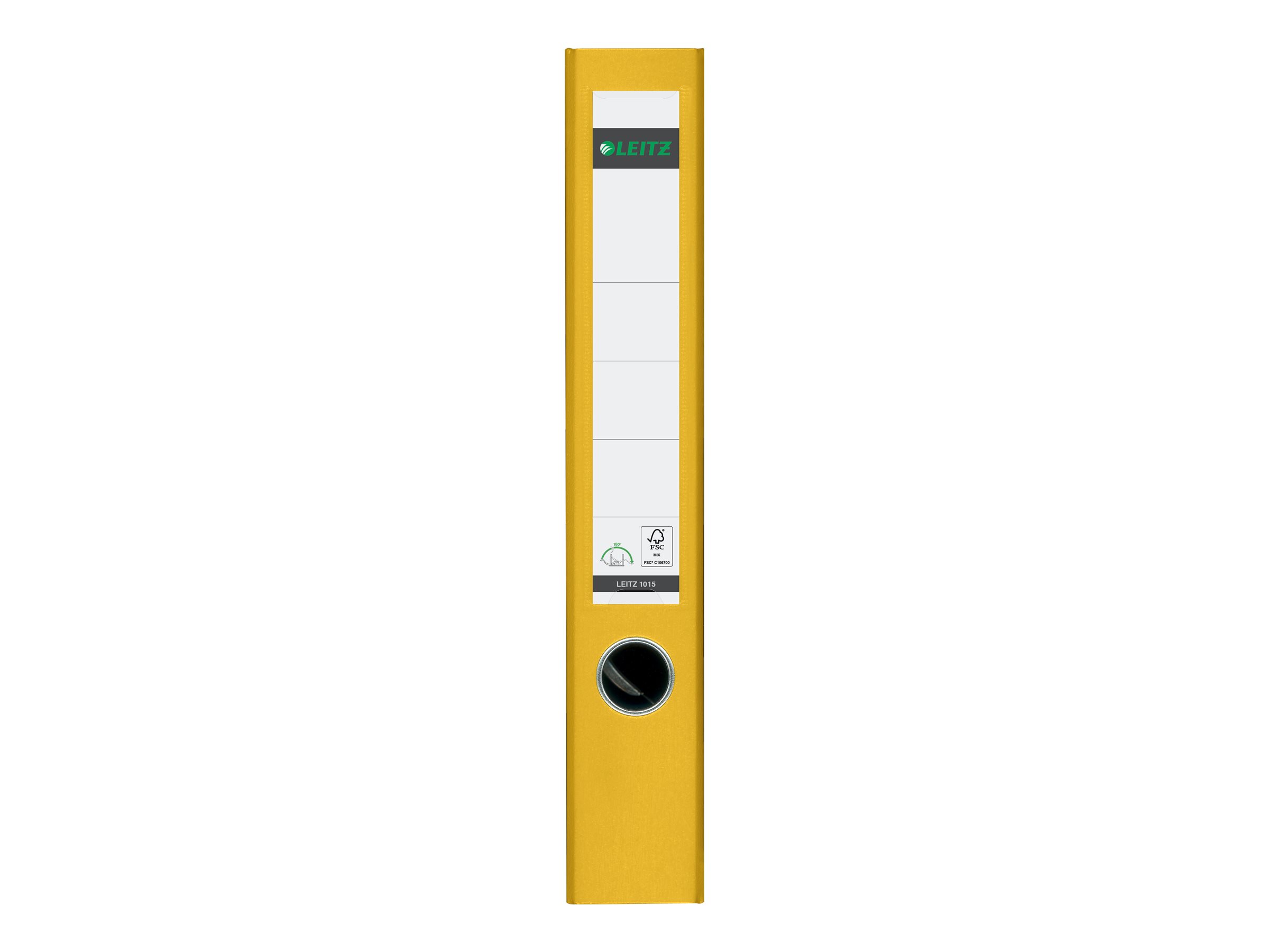 LEITZ 1015 Ordner gelb Kunststoff 5,2 cm DIN A4