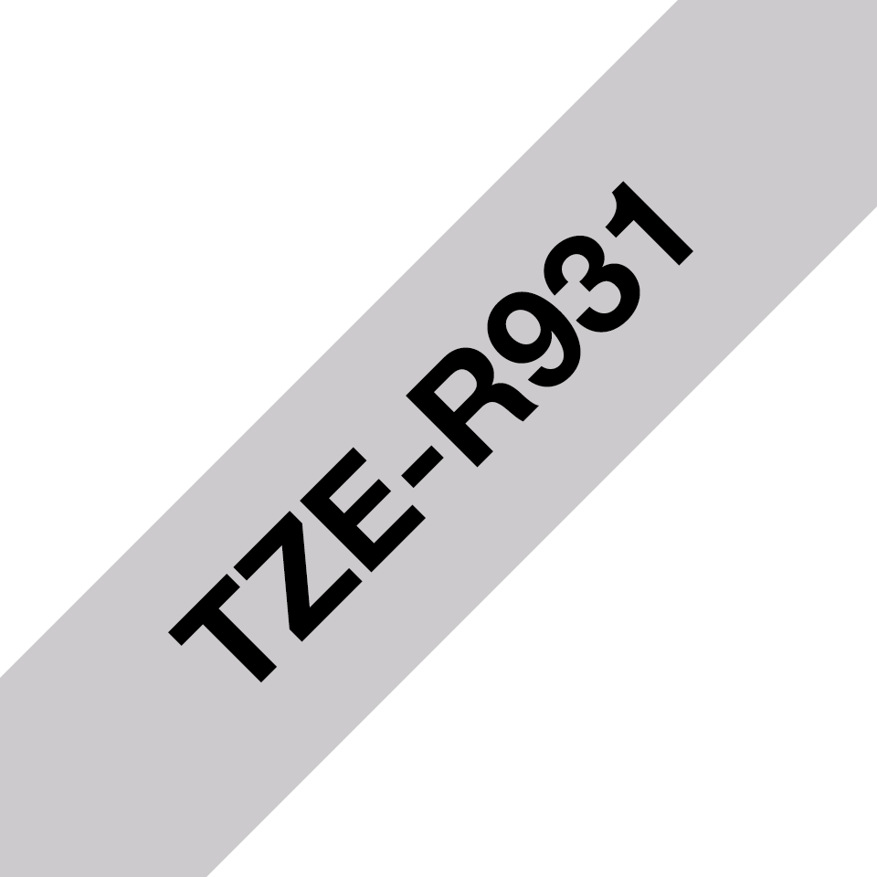 BROTHER PTouch 12mm light greygold ribbon tape