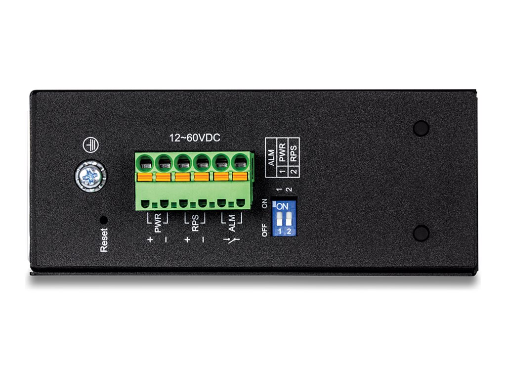 16-Port Industr. Gigabit L2 Managed DIN-Rail Switch