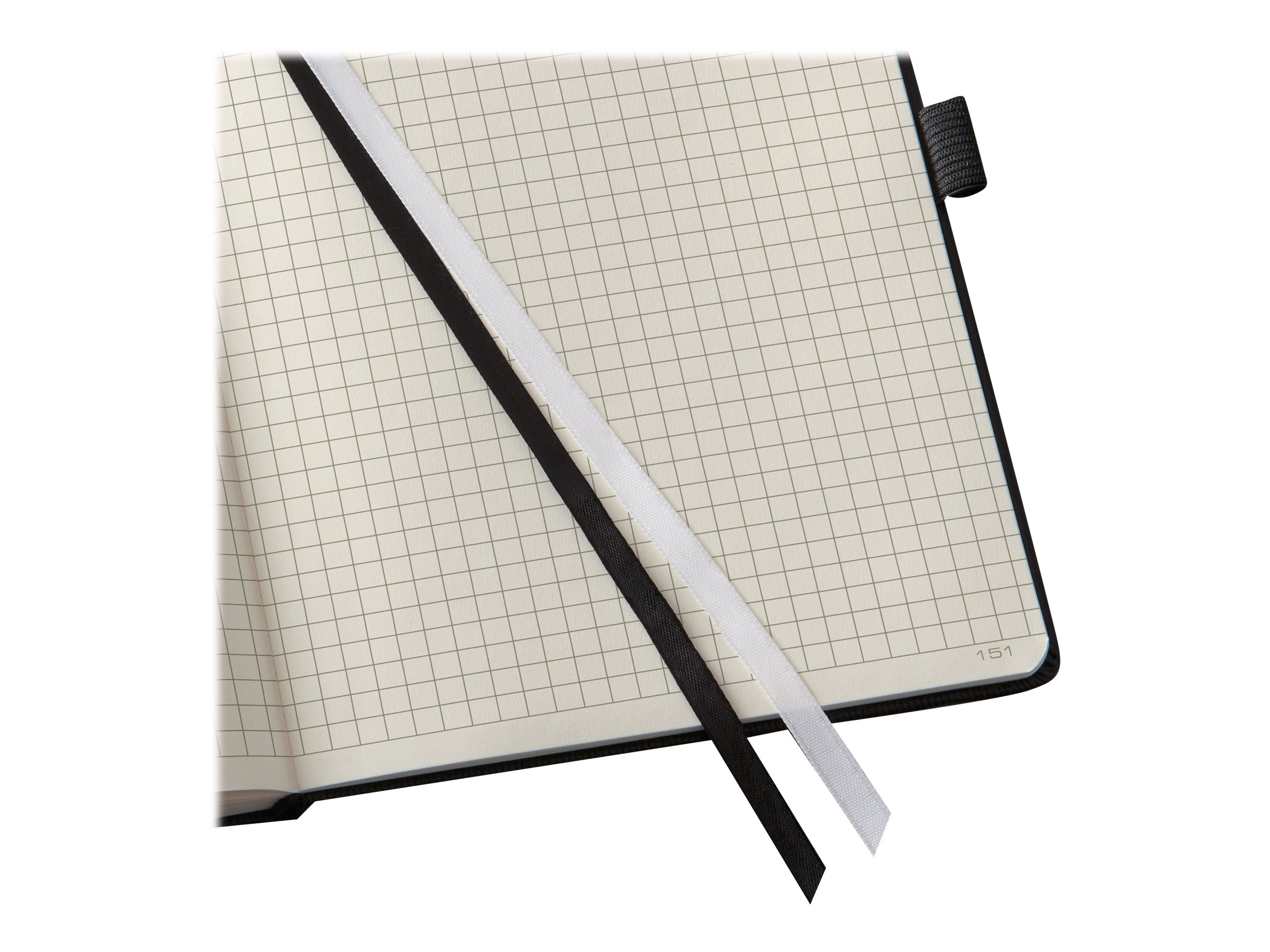 SIGEL Notizbuch Conceptum® ca. DIN A4 kariert, schwarz Hardcover 194 Seiten