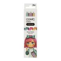 COPIC® Ciao Vibrant Palette Layoutmarker-Set farbsortiert 1,0 + 6,0 mm, 3 St. COPIC® Ciao Vibrant Palette Layoutmarker-Set farbsortiert 1,0 + 6,0 mm, 3 St.