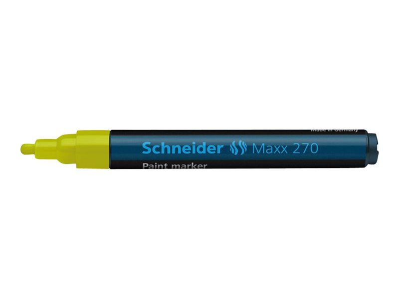 Schneider 270 Lackmarker gelb 1,0 - 3,0 mm, 10 St. Schneider 270 Lackmarker gelb 1,0 - 3,0 mm, 10 St.