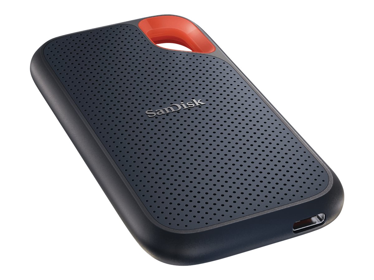 SanDisk Extreme Portable SSD V2 2 TB externe SSD-Festplatte schwarz, orange