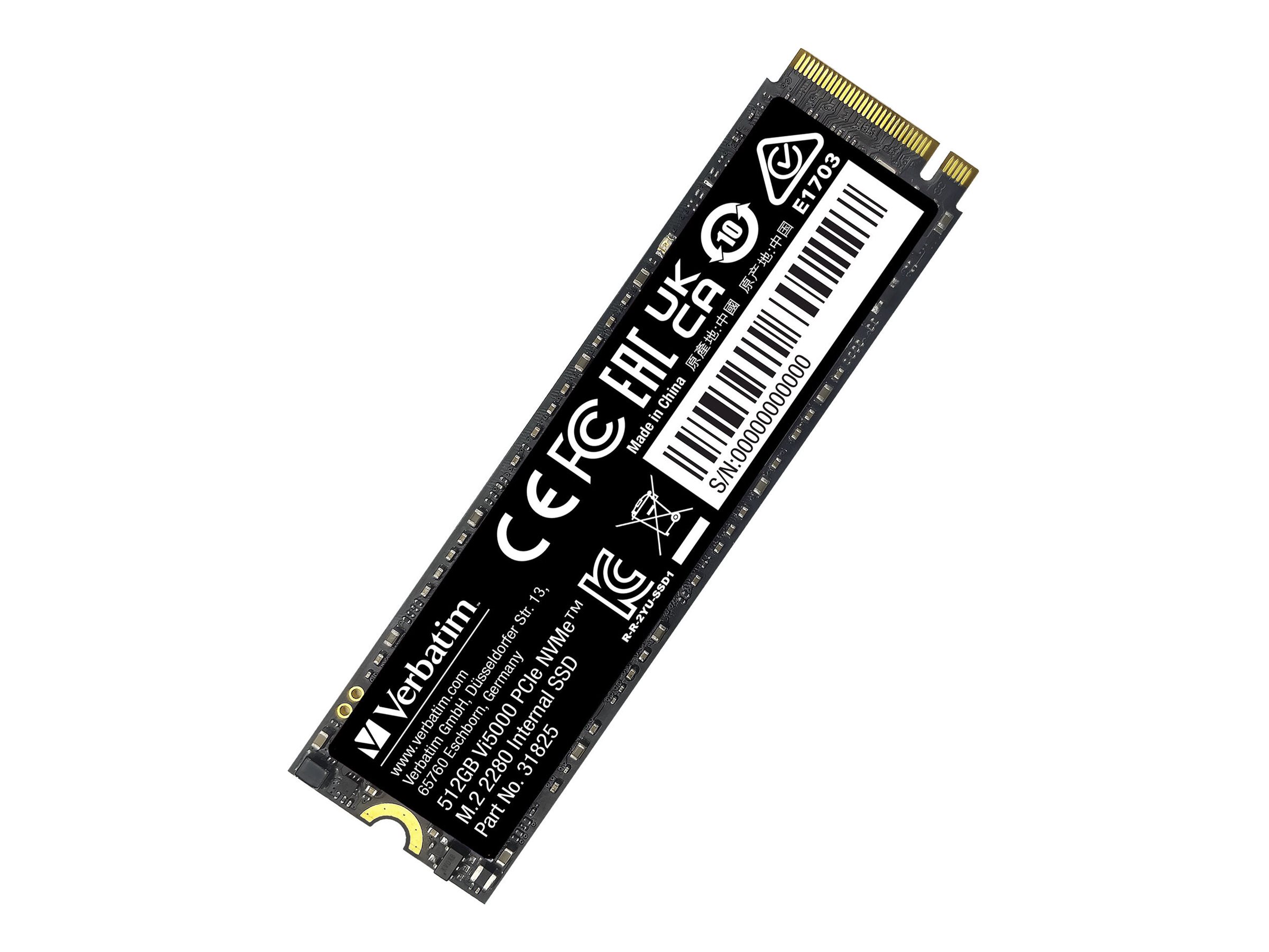 Verbatim M.2 SSD Vi5000 PCIe NVMe 512GB