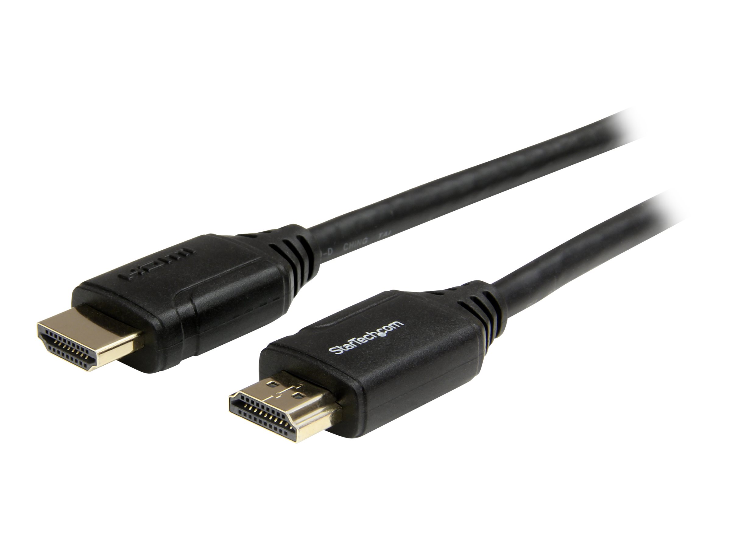 StarTech.com Premium High Speed HDMI Kabel mit Ethernet - 4K 60Hz - HDMI 2.0 - 1m - HDMI mit Ethernetkabel - 1 m