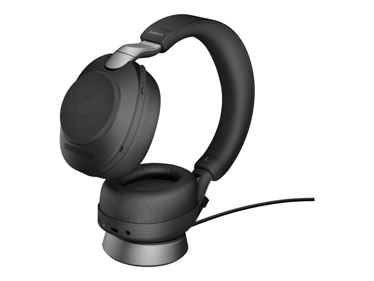 Jabra Evolve2 85 UC Stereo USB-A black mit Ladestation