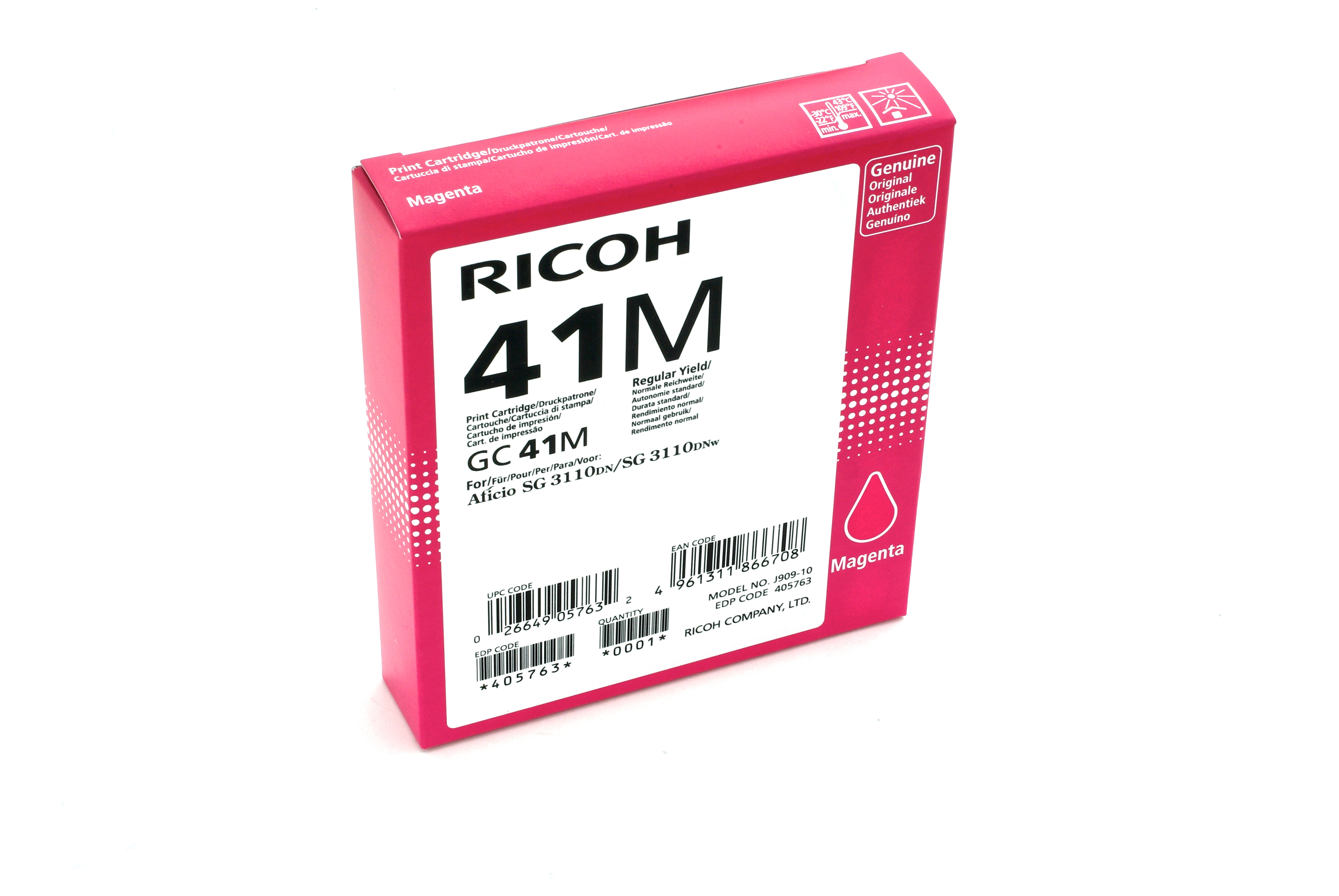 405763 RICOH SG Tinte magenta Gel 2200