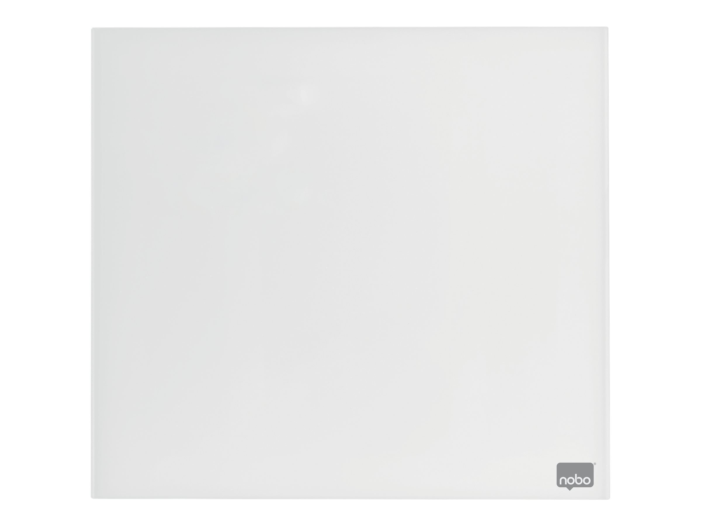 Nobo Glas-Magnettafel 30,0 x 30,0 cm brillant weiß