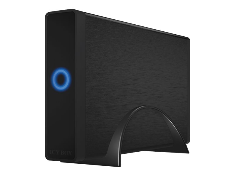 ICY BOX IB-377U3 HDD Gehaeuse USB3.0 fuer 8,9cm 3.5Zoll SATA HDDs SATA 6Gb UASP Aluminium schwarz ICY BOX IB-377U3 HDD Gehaeuse USB3.0 fuer 8,9cm 3.5Zoll SATA HDDs SATA 6Gb UASP Aluminium schwarz