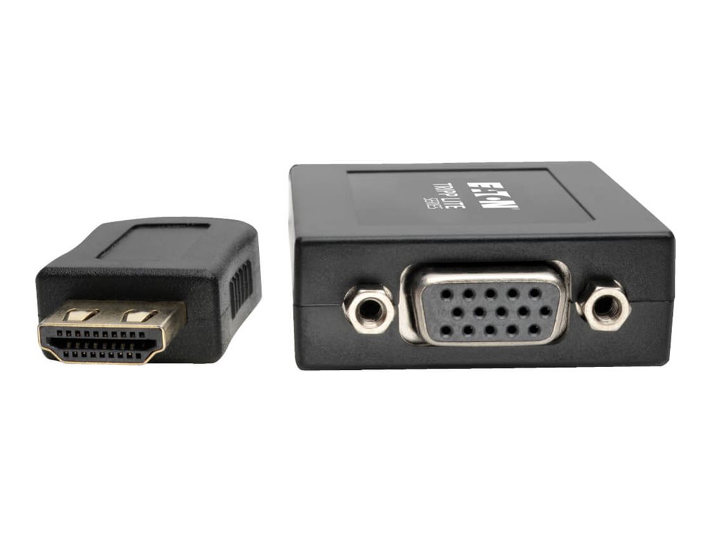 EATON TRIPPLITE HDMI to VGA with Audio Converter Cable Adapter for Ultrabook/Laptop/Desktop PC M/F 15,24cm 6Zoll