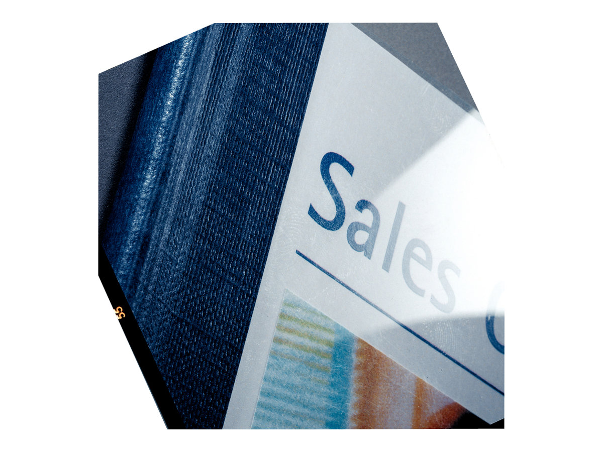 LEITZ Buchbindemappen blau Softcover fÃ¼r 15 - 35 Blatt DIN A4, 10 St.