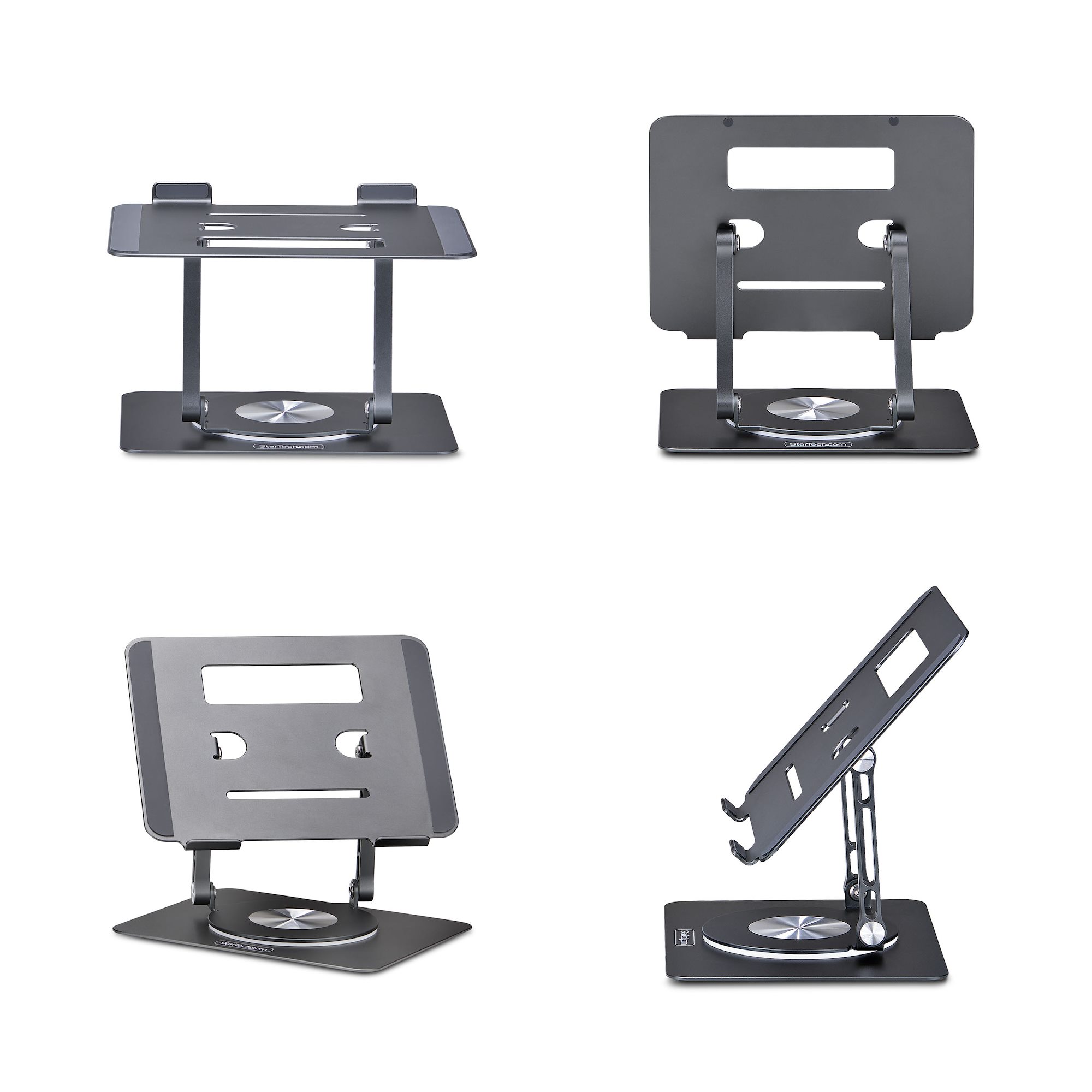 STARTECH.COM Ergonomischer Höhenverstellbarer Laptopständer Dreh-Neigbar Tragbar Laptophalterung-Notebookständer bis 5kg