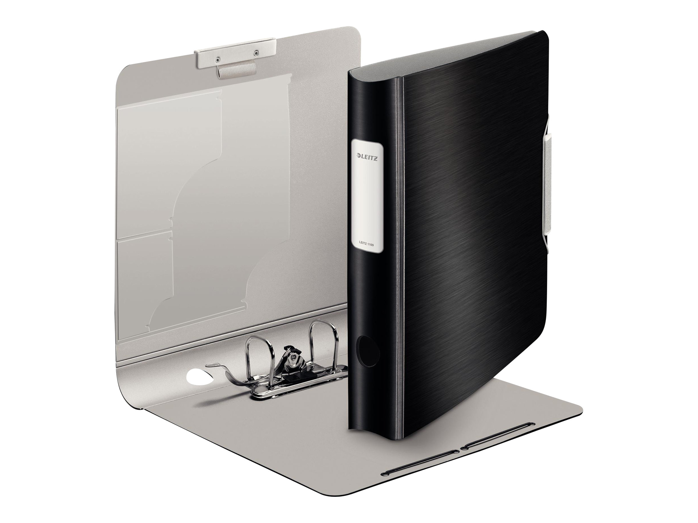 LEITZ Active Style 1109 Ordner satin schwarz Kunststoff 6,5 cm DIN A4