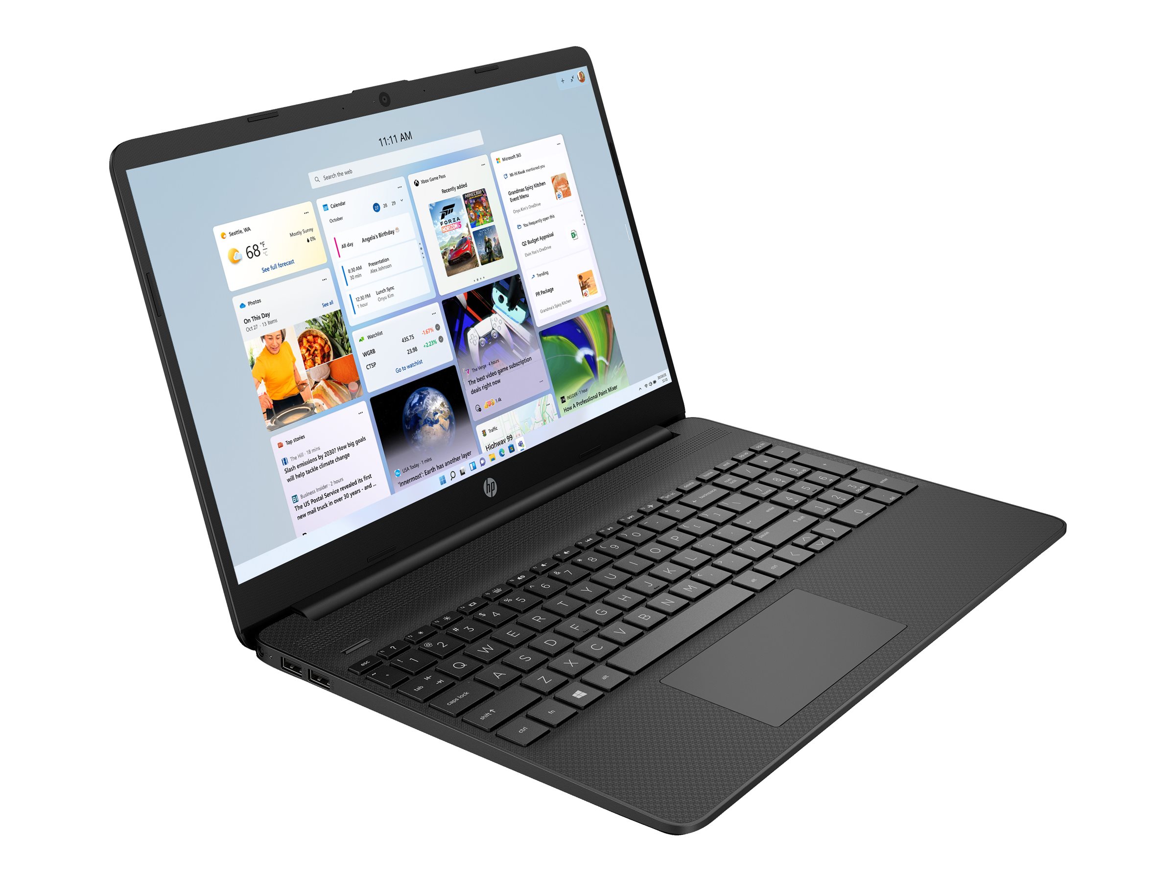 HP 15s-fq0510ng 9V9F2EA Notebook 39,6 cm (15,6 Zoll), 8 GB RAM, 512 GB SSD, Intel® Celeron® N4100