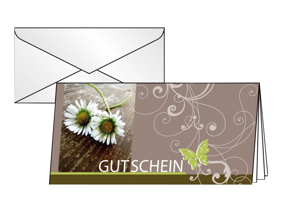 10 SIGEL Gutscheine Favorite DIN lang