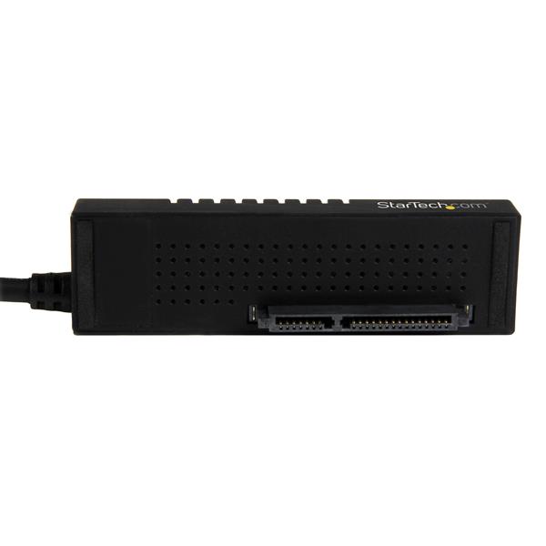 STARTECHCOM USBC auf SATA Adapter Kabel für 6,358,89cm 2,53,5zoll SATA SSDHDD Laufwerke 10Gbits USB 31 SATA zu USB Adapter