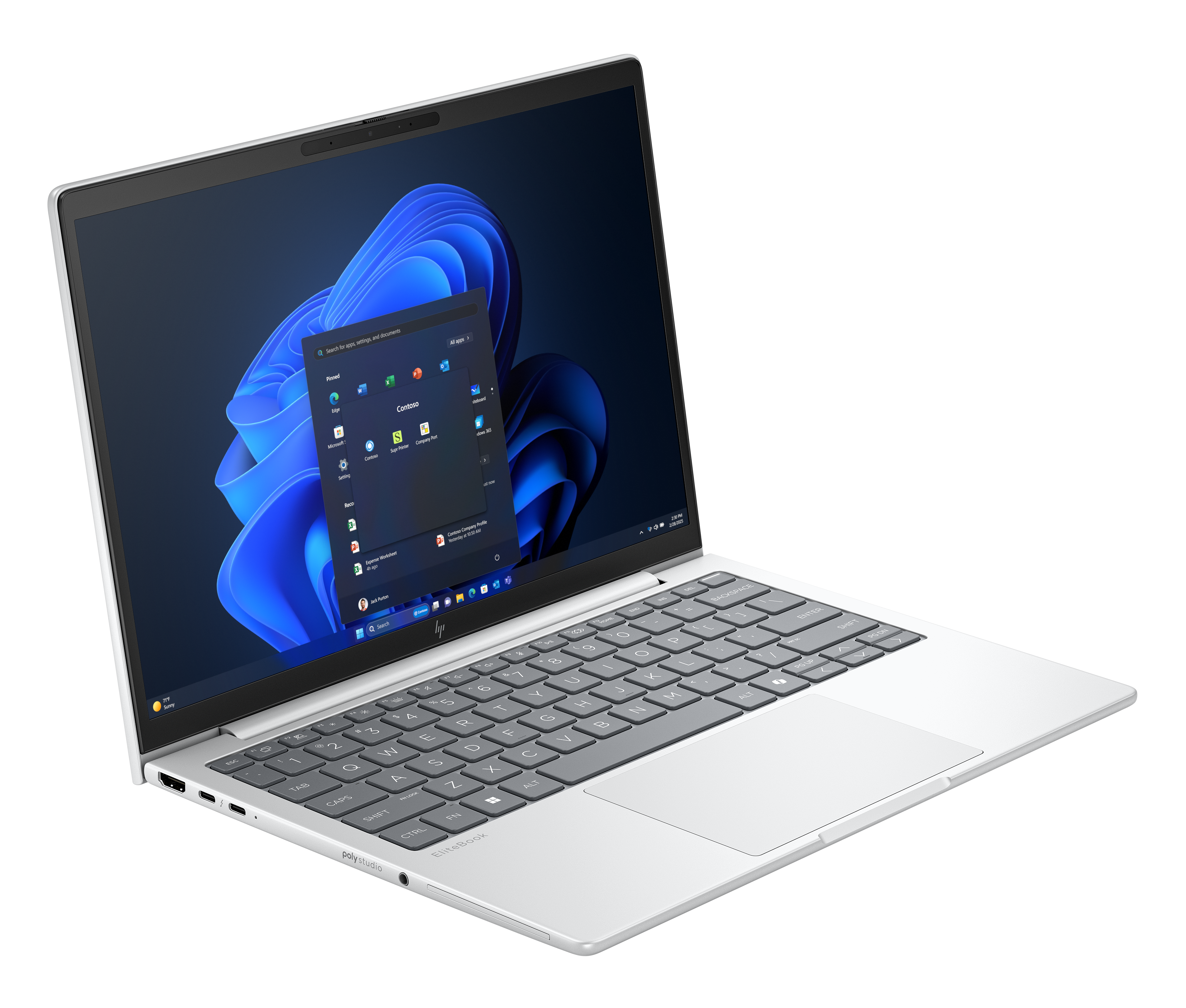 HP EliteBook 8 G1i Intel Core Ultra 5 225U 33,7cm 13,3Zoll WUXGA 16GB 512GBSSD W11P SmartBuy 3J Gar DE