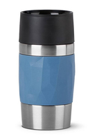emsa Isolierbecher Travel Mug Compact blau 0,3 l