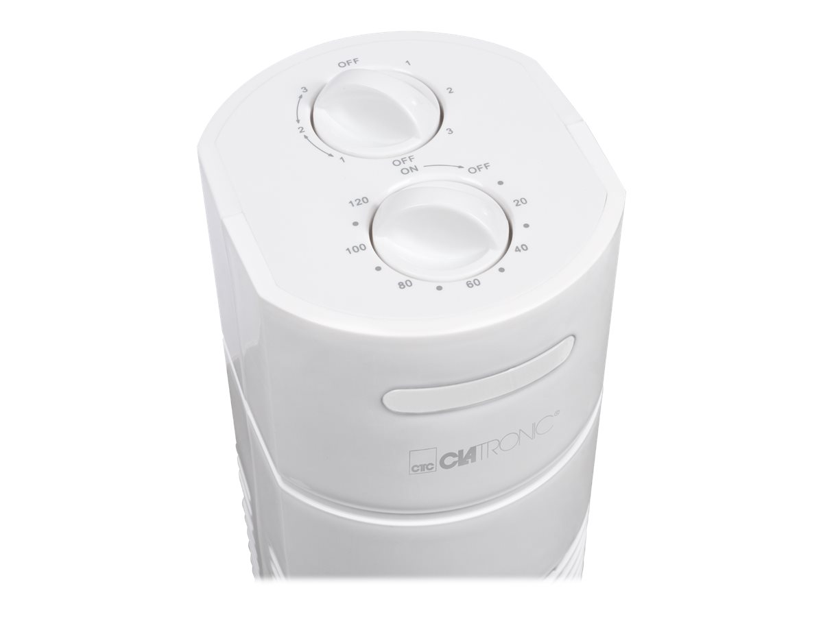 CLAT TowerVentilator TVL 3770 weiss 78cm Timer