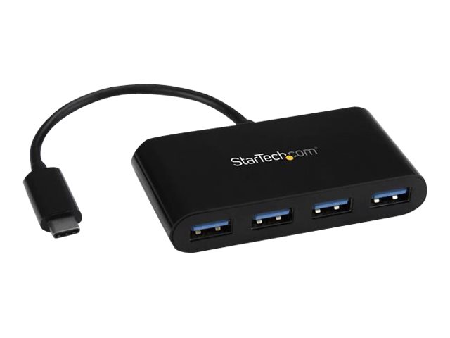 StarTech.com 4 Port USB 3.0 Hub - USB-C zu 4x USB-A - Kompakter USB C Hub - USB Typ C Hub - USB Hub - USB Type C - Hub - 4 Anschlüsse