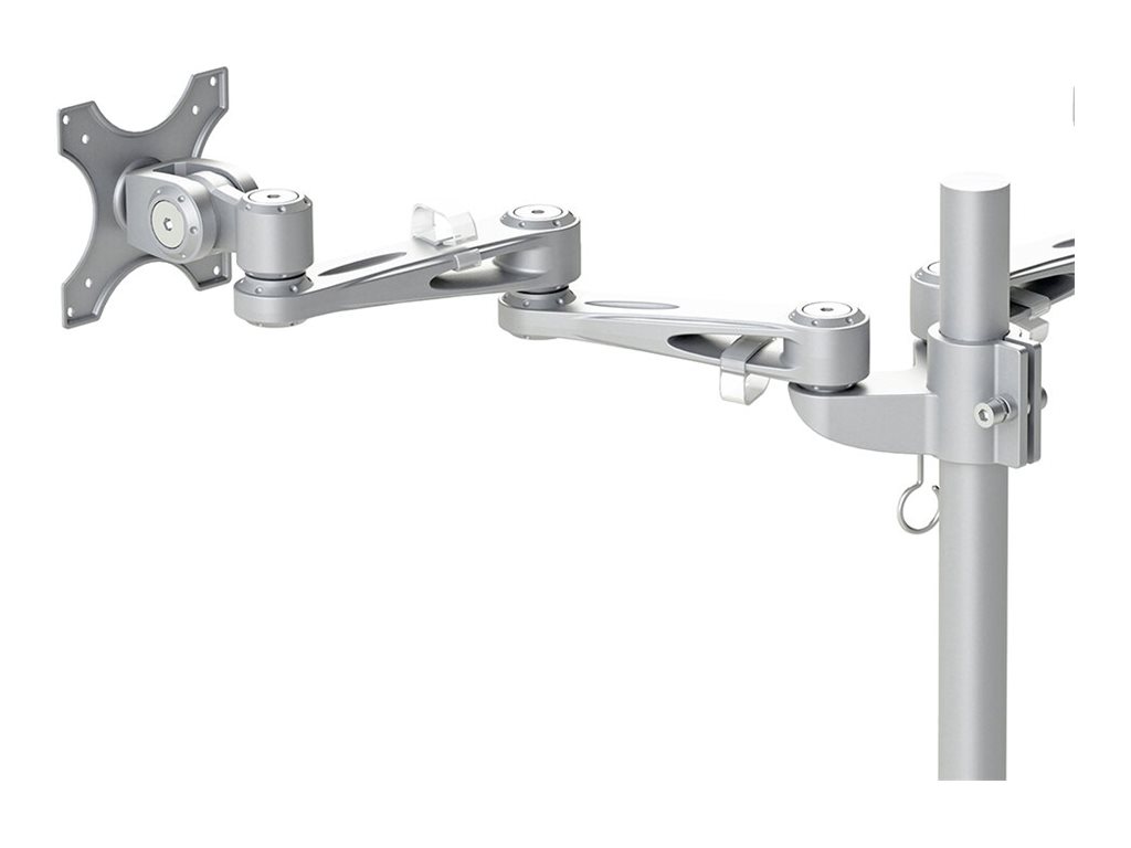 NEOMOUNTS FPMA-D935DG Desk Mount Grommet Dual Flatscreen 25-68cm 10-27Zoll kipp-dreh-schwenkbar VESA 75x75/100x100mm pivo
