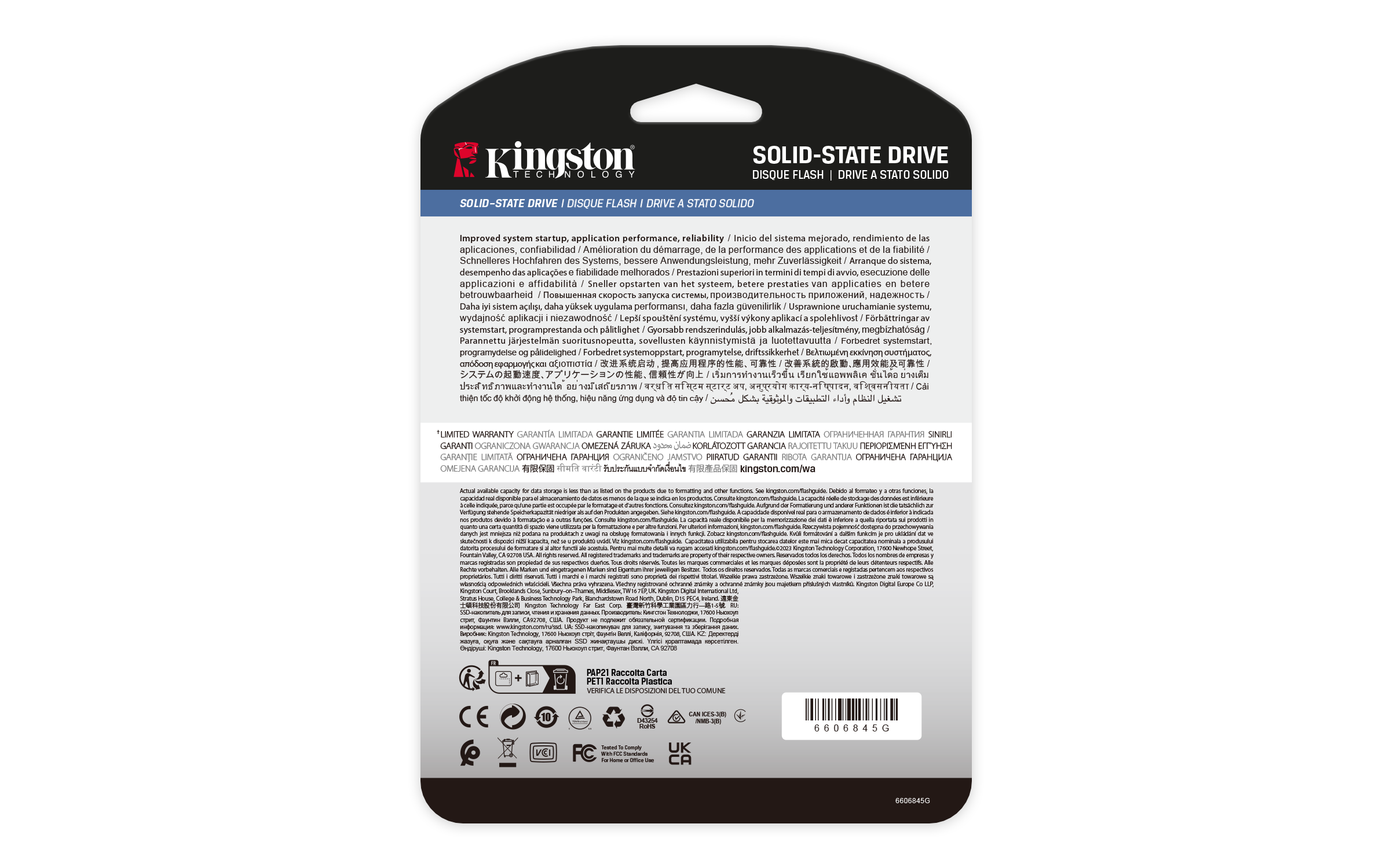Kingston DC3000ME 7.68 TB NVMe Gen5 U.2