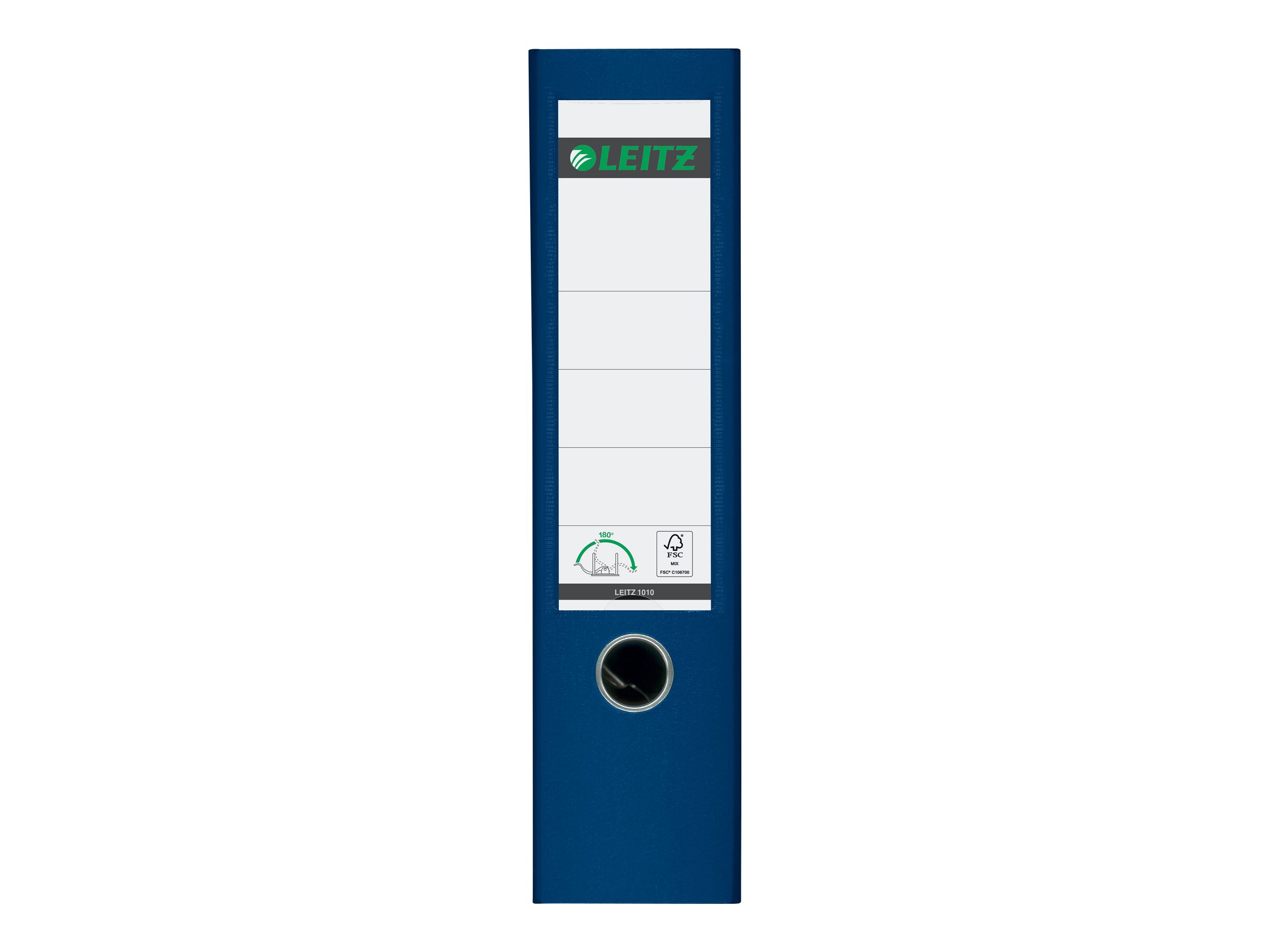 LEITZ 1010 Ordner blau Kunststoff 8,0 cm DIN A4