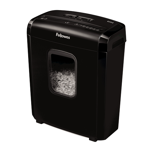Fellowes Powershred 6M Mini-Cut schwarz