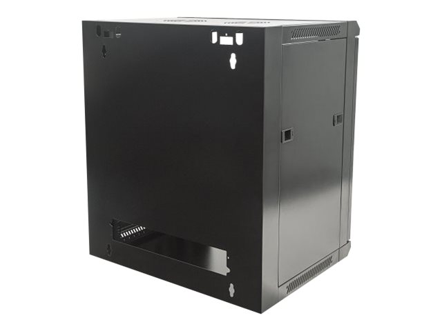 INTELLINET 48,3cm Wandverteiler 6 HE 450mm tief 19 Zoll HxBxT 370x 570 x 450 mm unmontiert schwarz