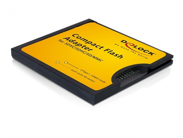 Delock Adapter Compact Flash CF II zu SDHC,SDXC