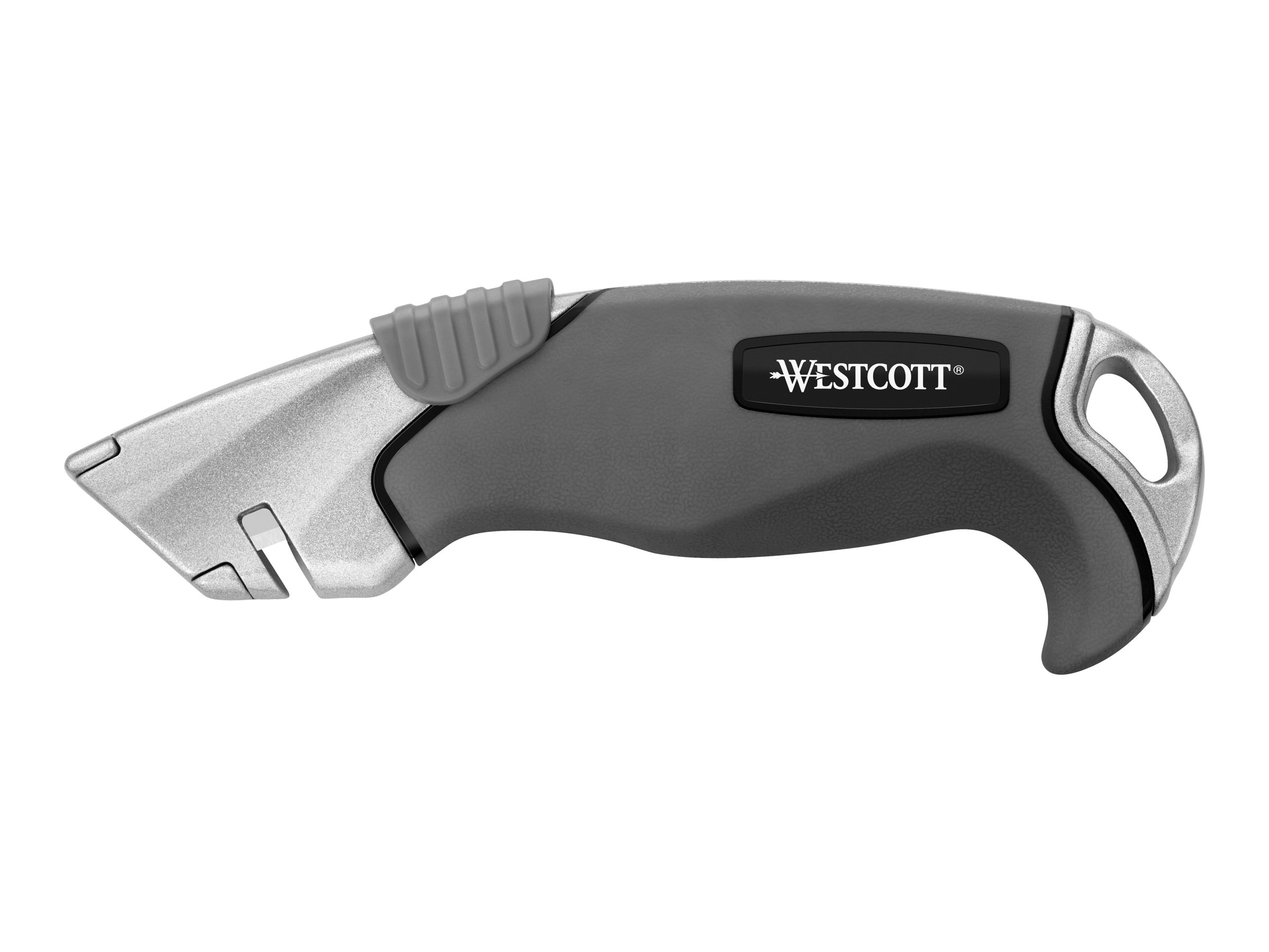 WESTCOTT Cuttermesser Aluminum Alloy grau 18 mm WESTCOTT Cuttermesser Aluminum Alloy grau 18 mm