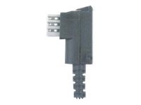 helos TAE Stecker: TAE 6 F, schwarz, lose