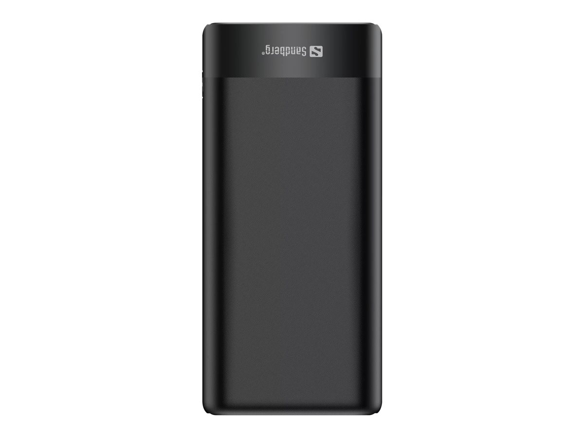 SANDBERG Powerbank 20000 USB-C PD65W + 2 x USB-A QC3.0 SANDBERG Powerbank 20000 USB-C PD65W + 2 x USB-A QC3.0