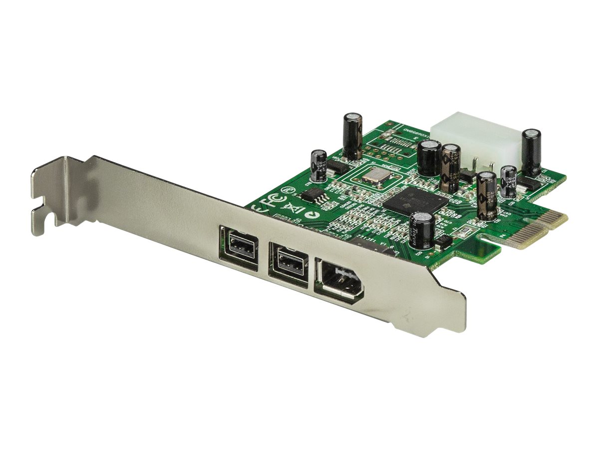 STARTECH.COM 3 Port 800+400 FireWire PCI Express Schnittstellen Combo Karte STARTECH.COM 3 Port 800+400 FireWire PCI Express Schnittstellen Combo Karte