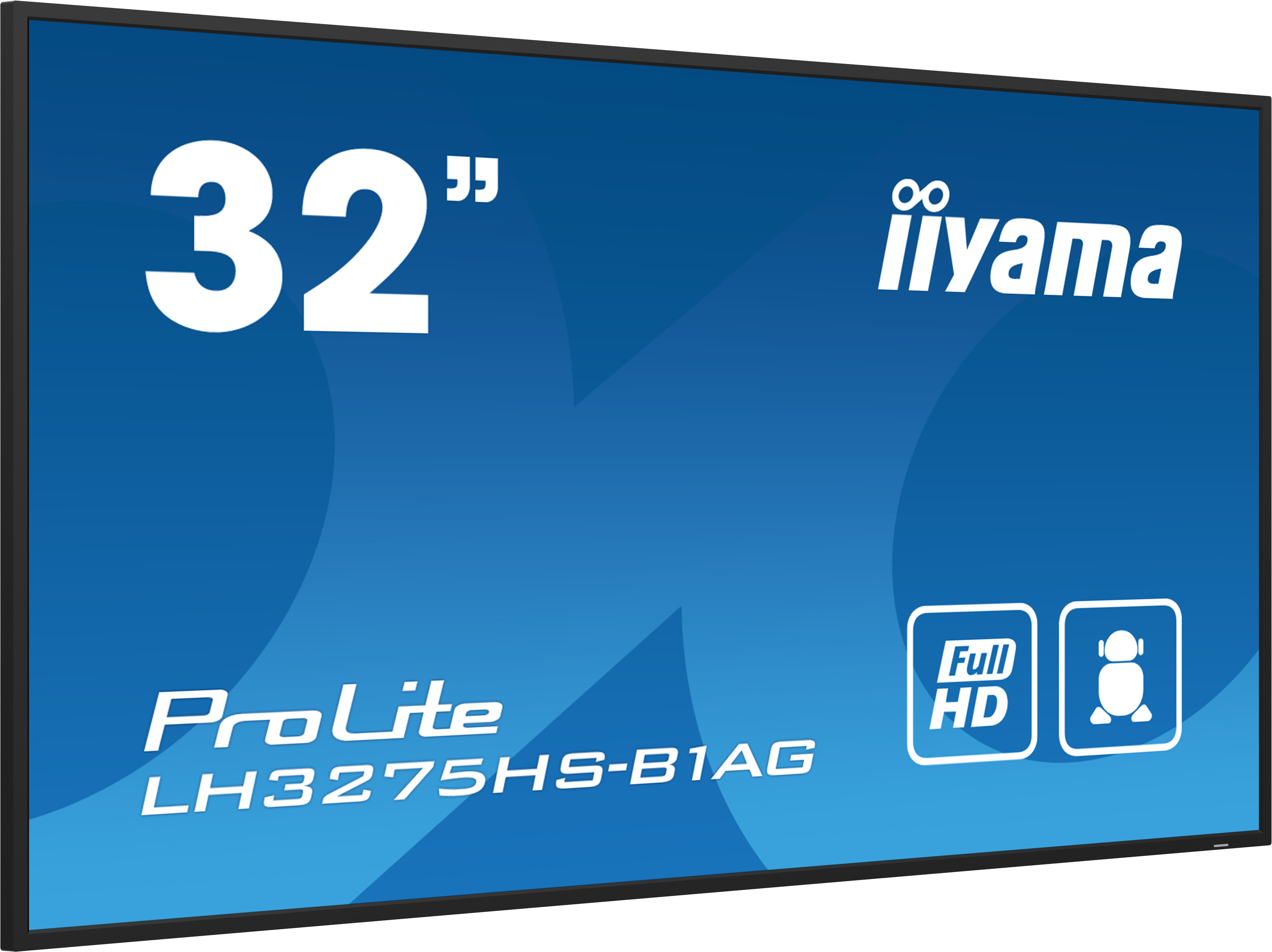 IIYAMA LH3275HSB1AG 81,28cm 32Zoll 1920x1080 FHD IPS panel 500cdm2 12001 Static Contrast 8ms Landscape or Portrait mode