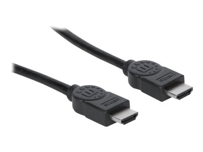 MANHATTAN HDMI-Kabel Ethernet A -> A St/St  2.00m ARC 28 AWG