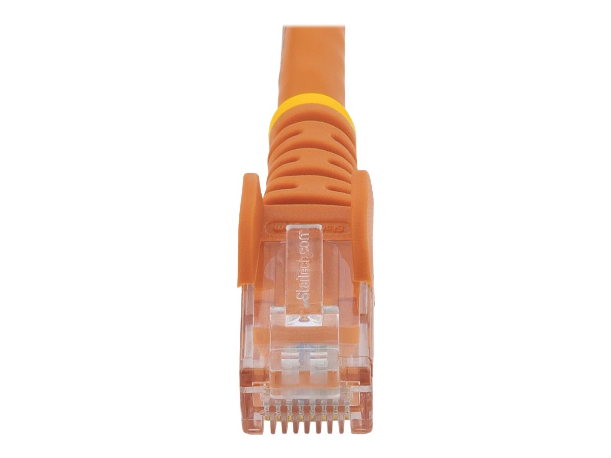 StarTech 3m Orange Gigabit Snagless RJ45 UTP Cat6 Patch Cable