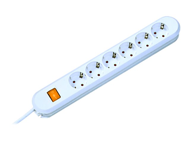 Bachmann Tischsteckdose 381.250K 6fach weiss Bachmann Tischsteckdose 381.250K 6fach weiss