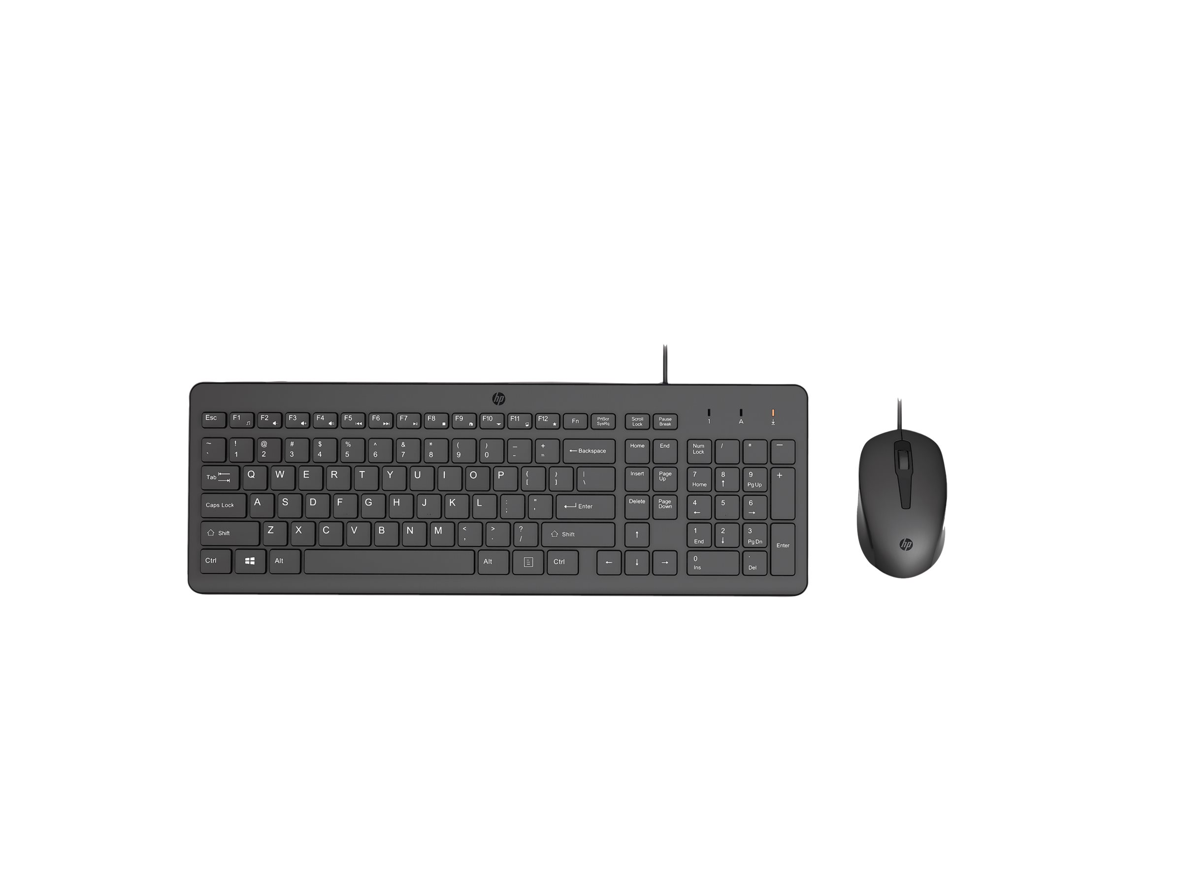 HP 150 Wired Mouse and Keyboard Combination (P)