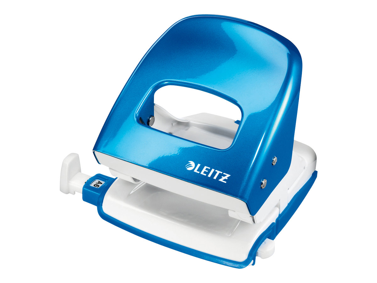 LEITZ Locher NeXXt 5008 WOW blaumetallic, 1 St