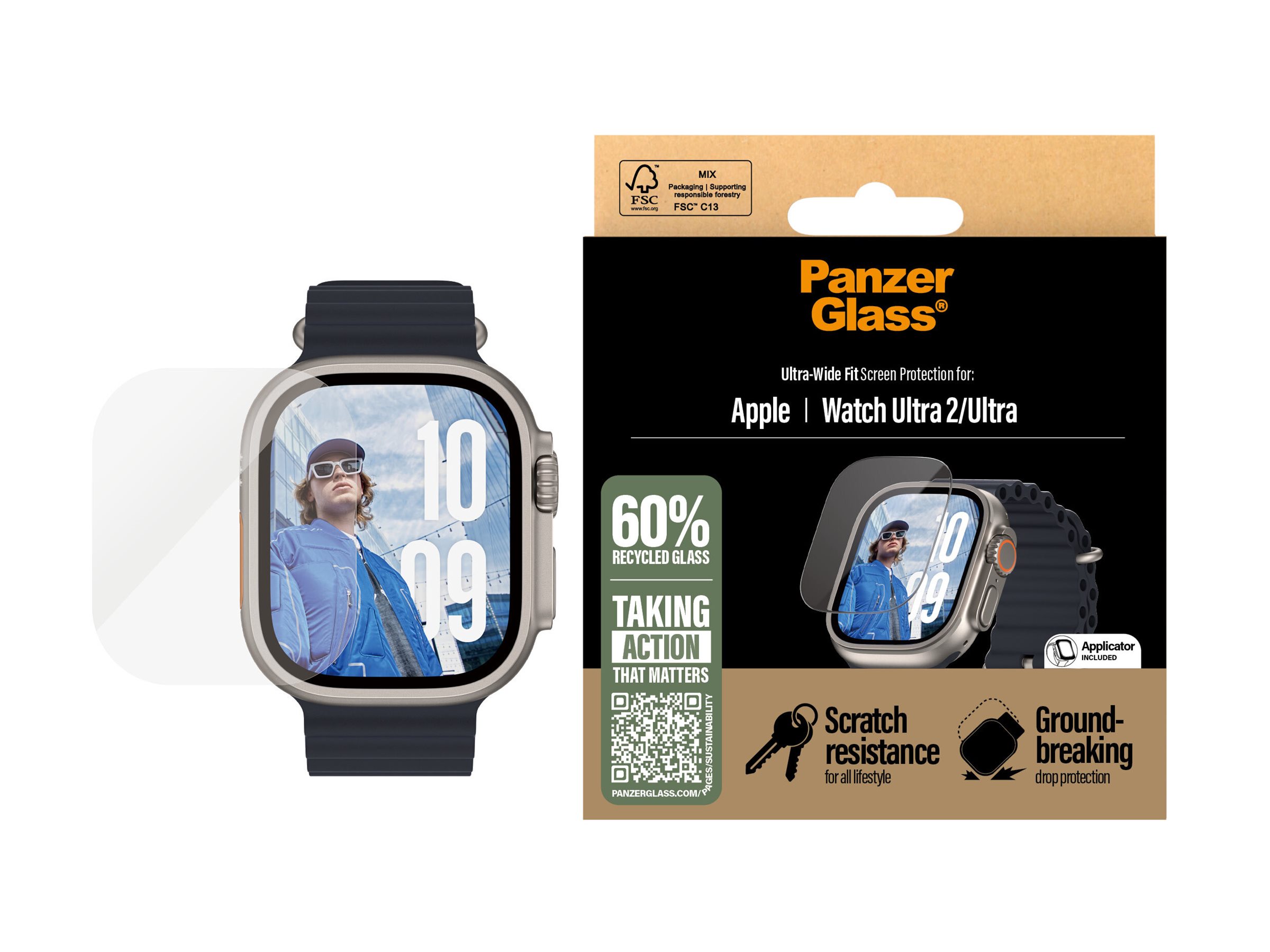 PanzerGlass Apple Watch Ultra 2 UWF