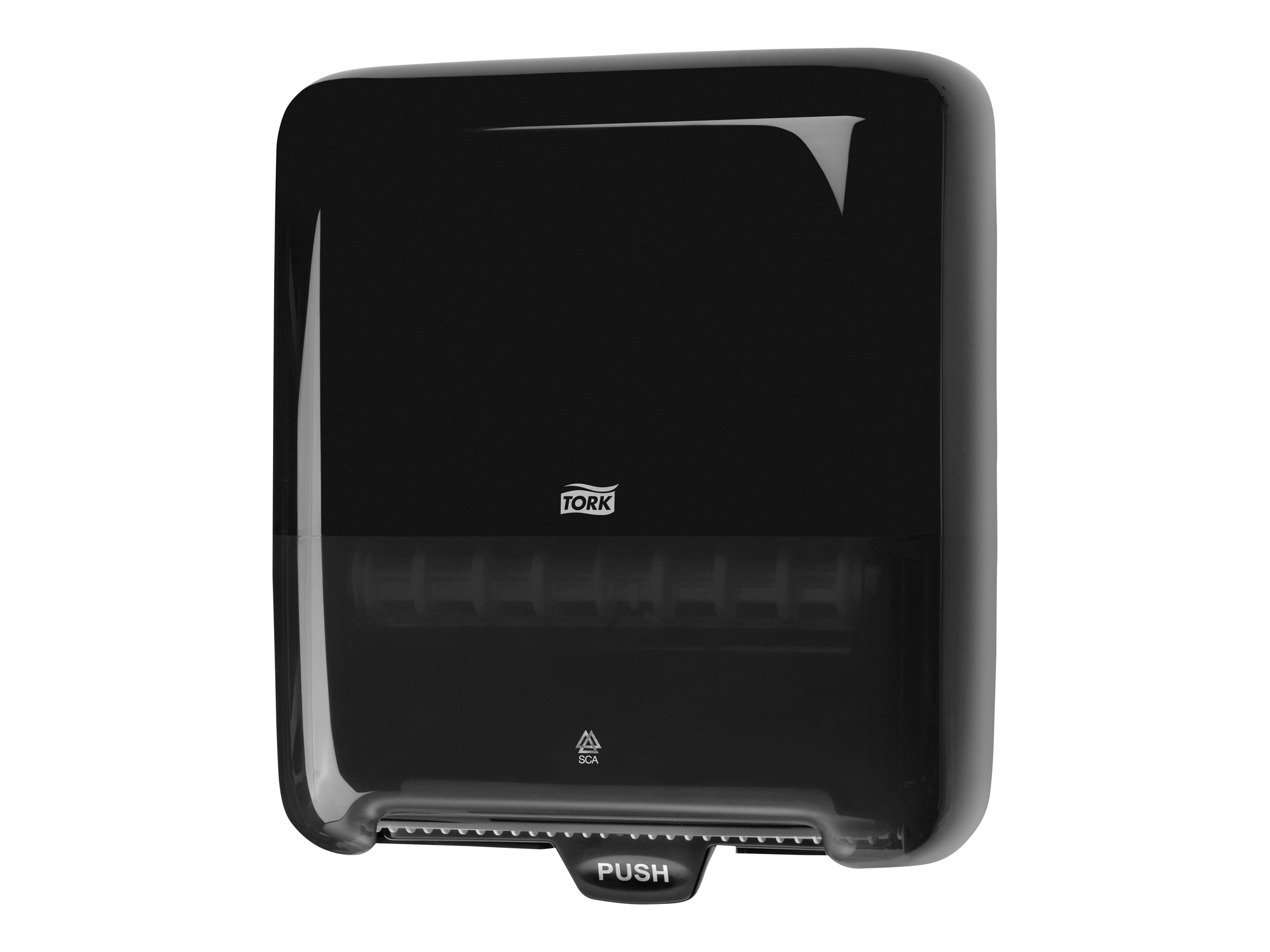 TORK Papierhandtuchspender Elevation Matic® H1 551008 schwarz Kunststoff